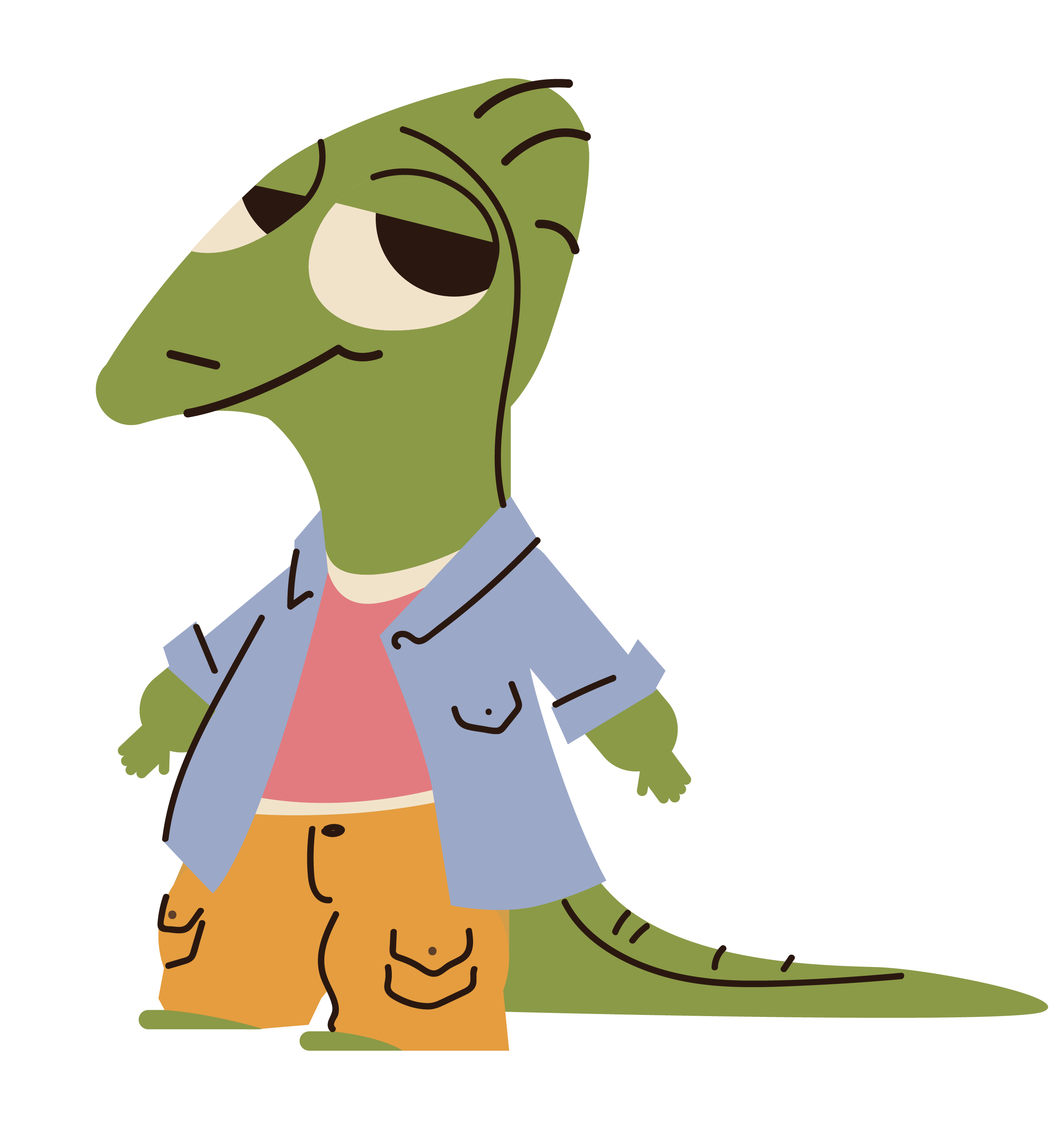 Rafa el Iguana Verde